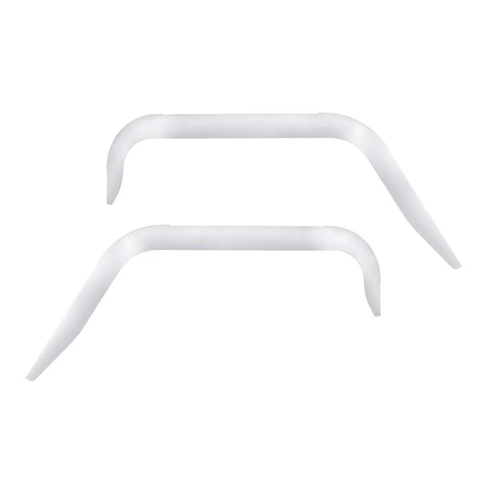 2008-2017 Freightliner Cascadia Stainless Steel Door Window Shade/Wind Deflectors