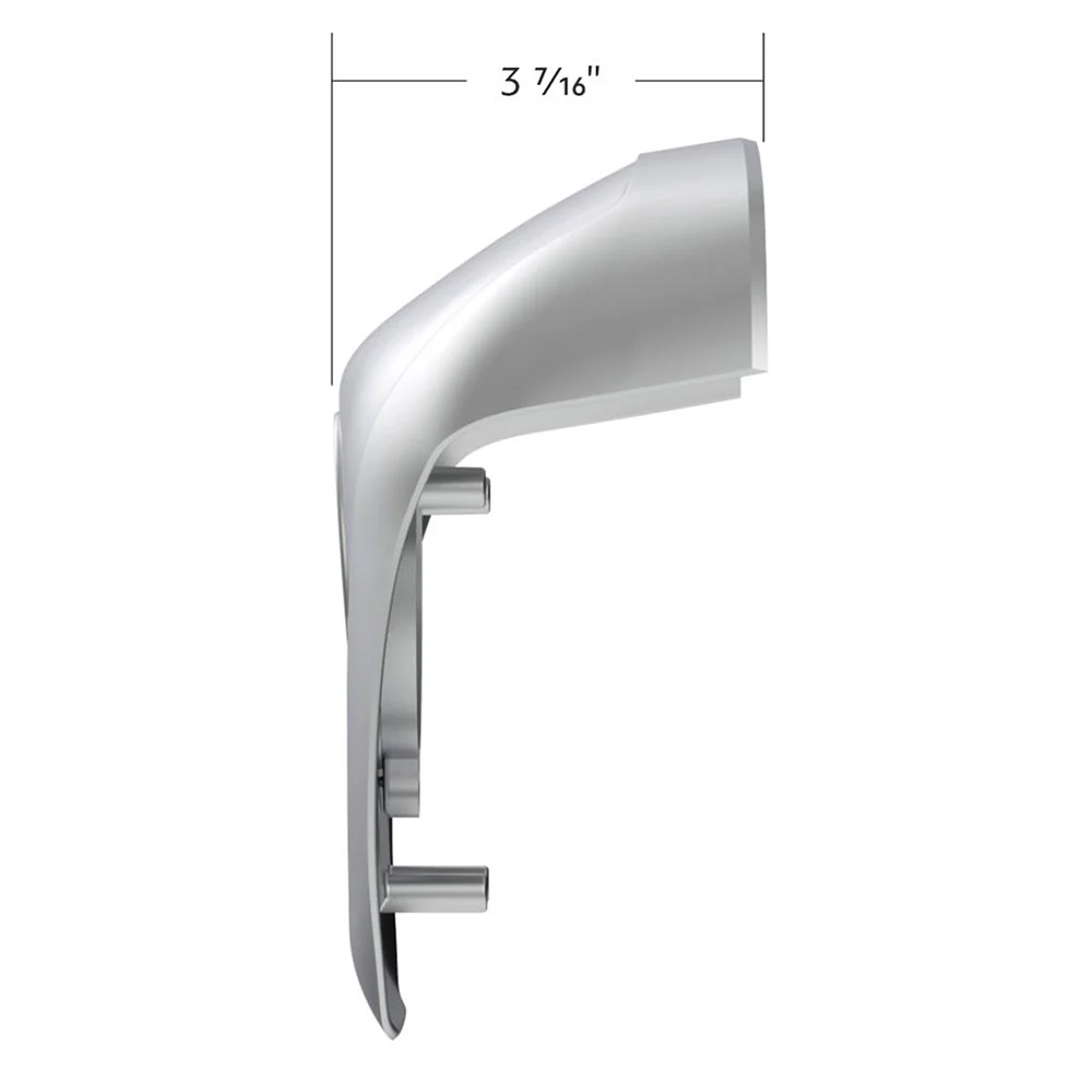 2013-2021 Kenworth T680 Chrome Steering Wheel Horn Pad - Image 5