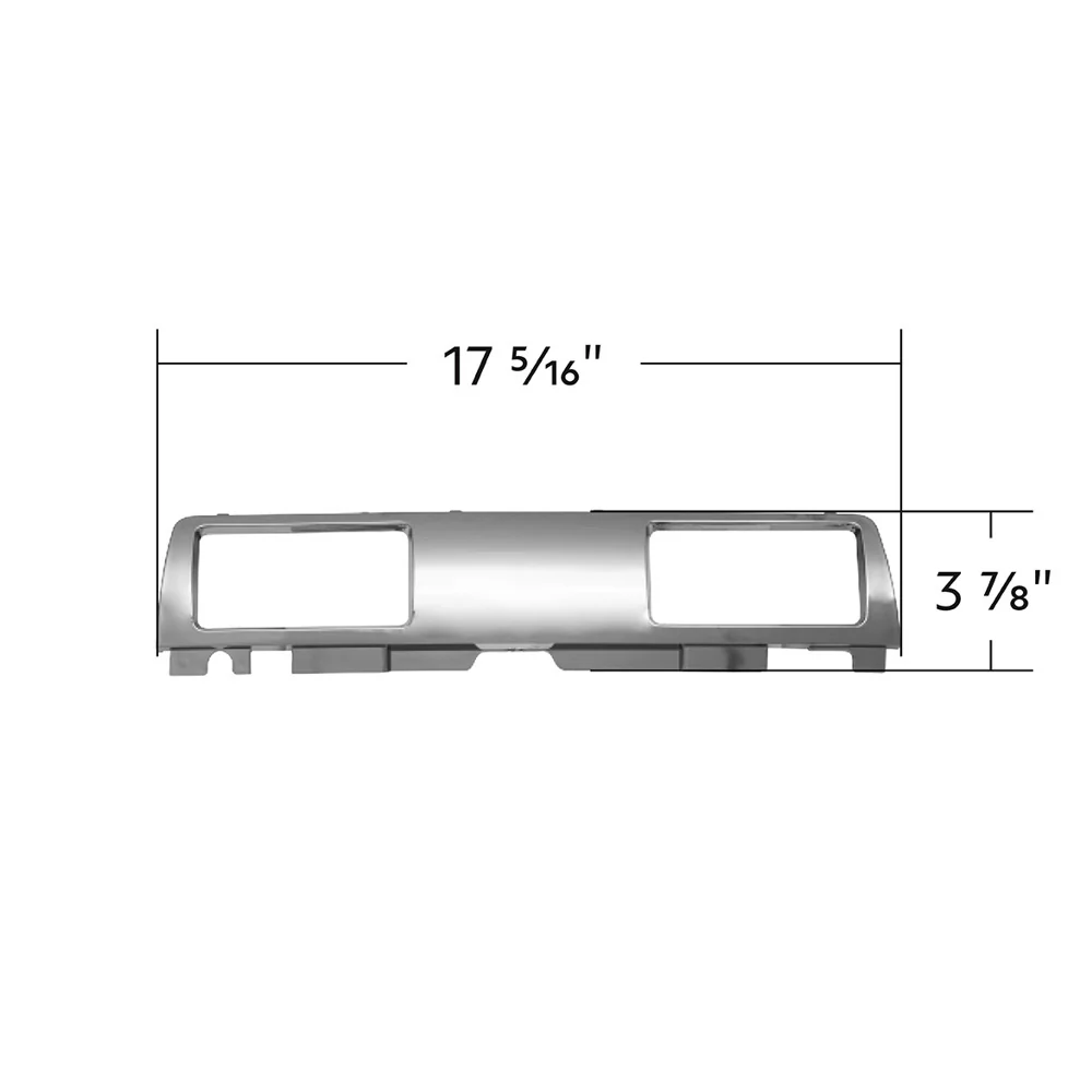 2014-2022 Kenworth T680/T880 Passenger Side Chrome AC Vent Trim - Image 4