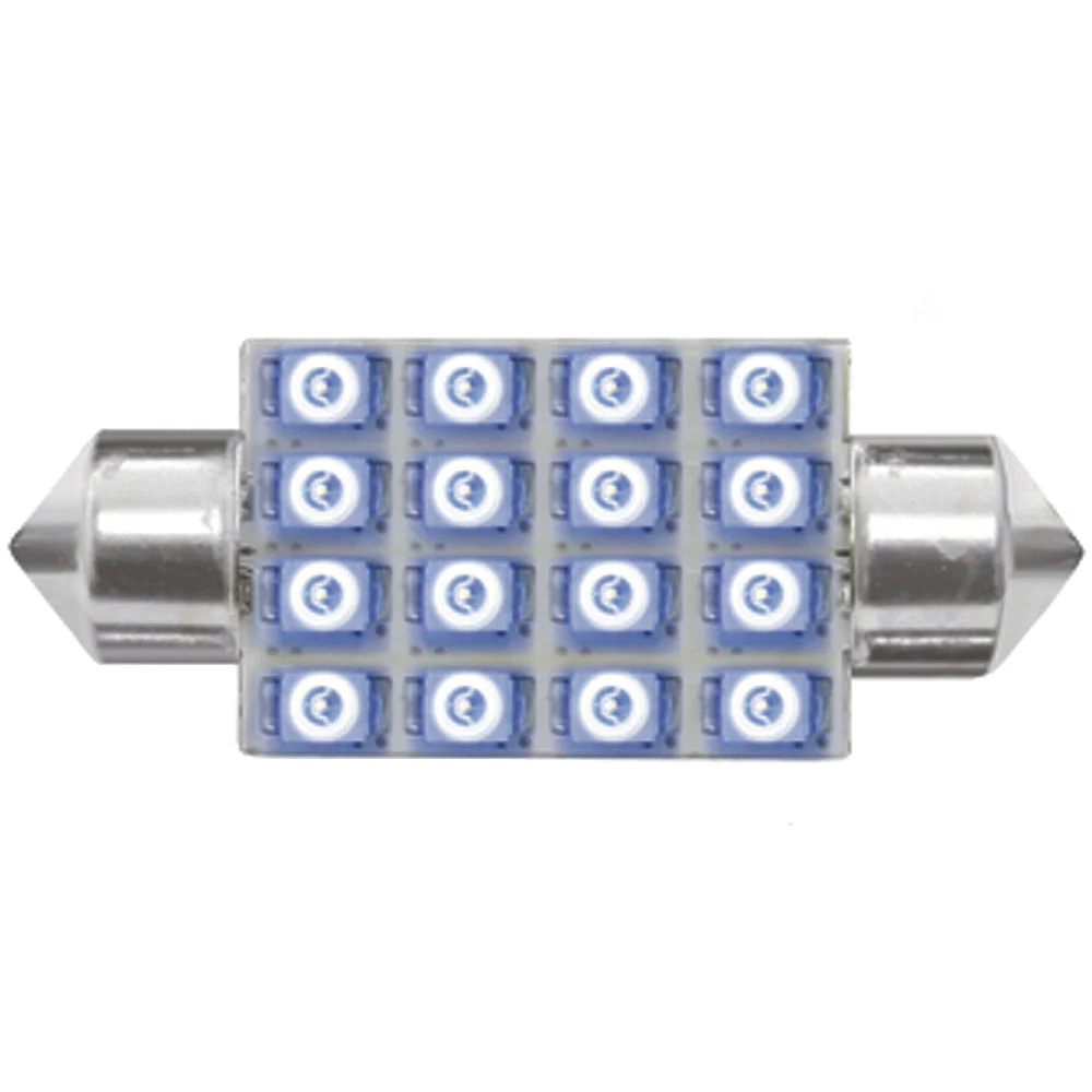 211 16 LED Dome Light Bulbs 44mm (PR) - Image 3