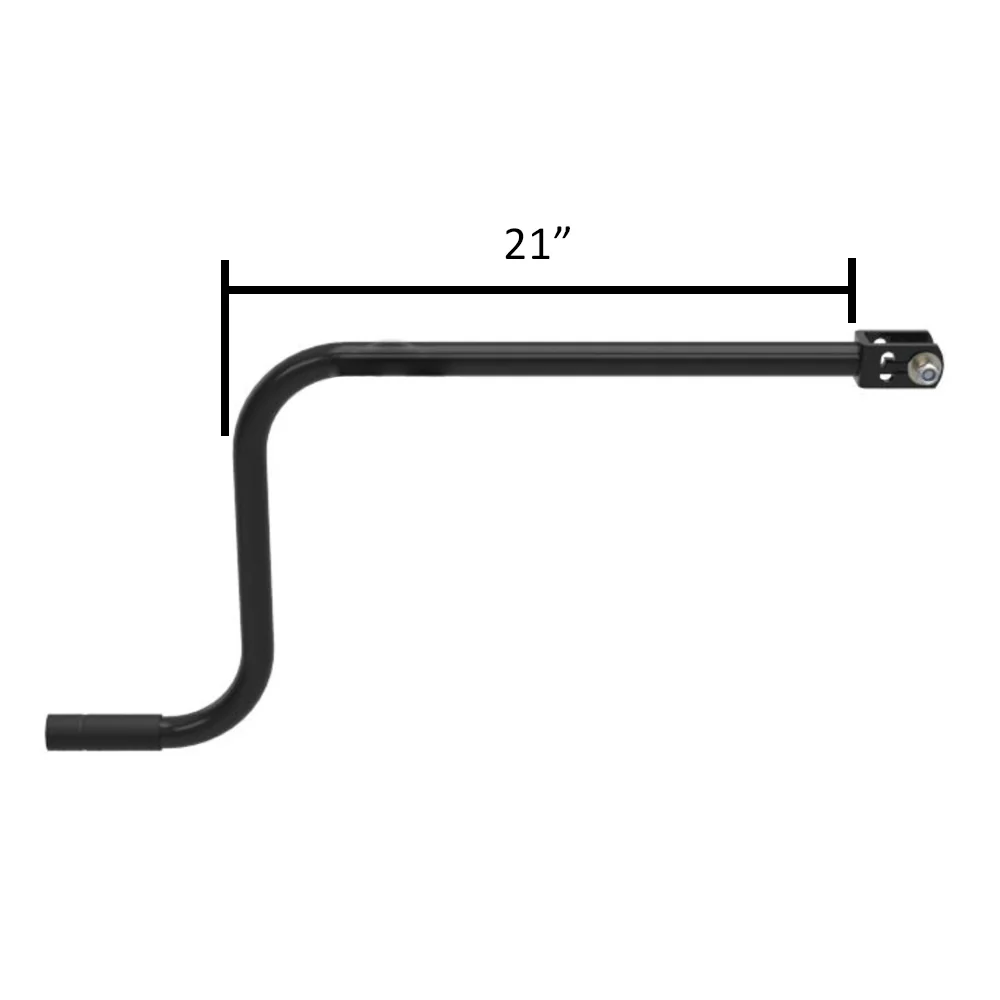 21" Steel Landing Gear Crank Handle - Image 2