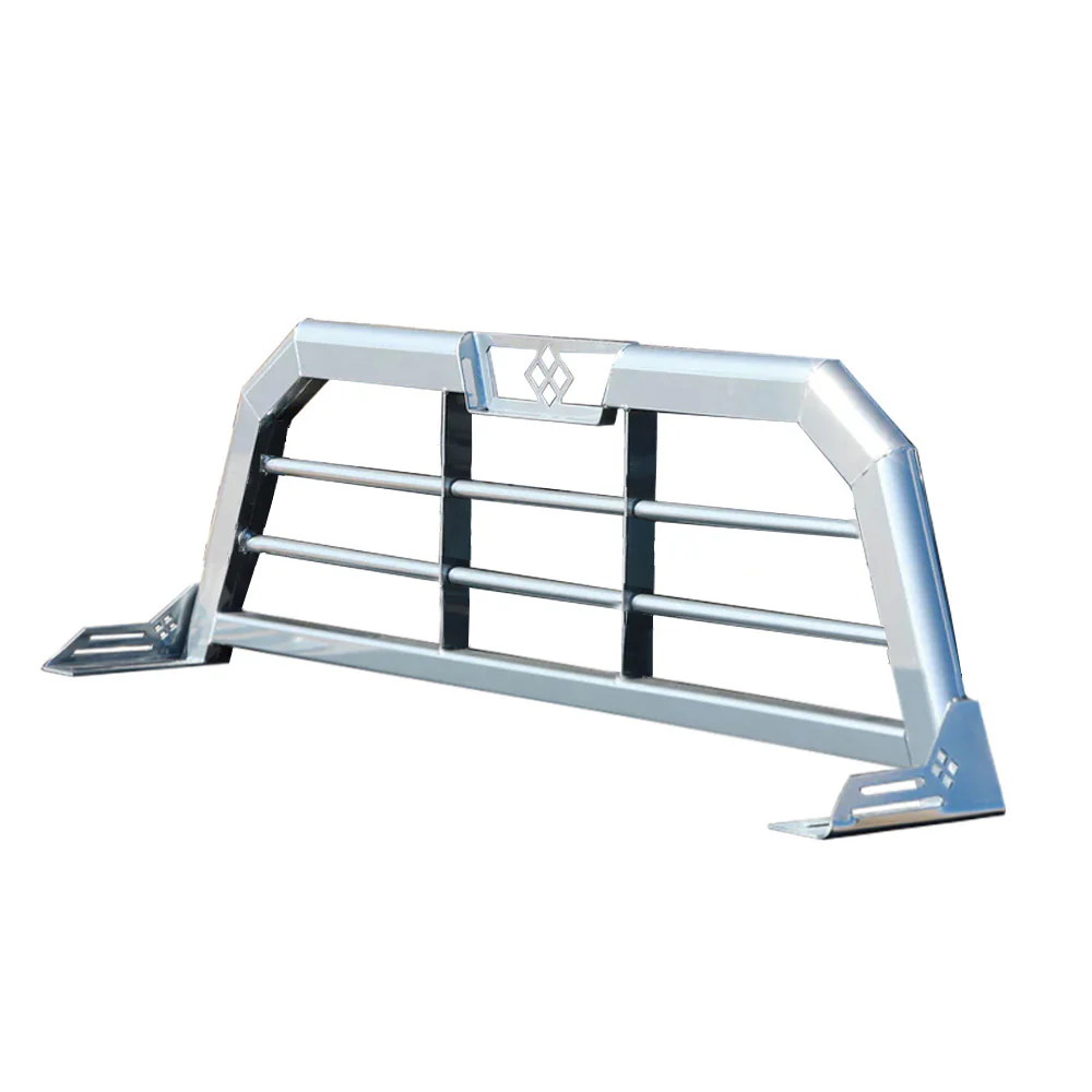 21X70 Gloss Aluminum Merritt Cab High Pick-Up Horizontal Bar Headache Rack "“ 07-21 Tundra