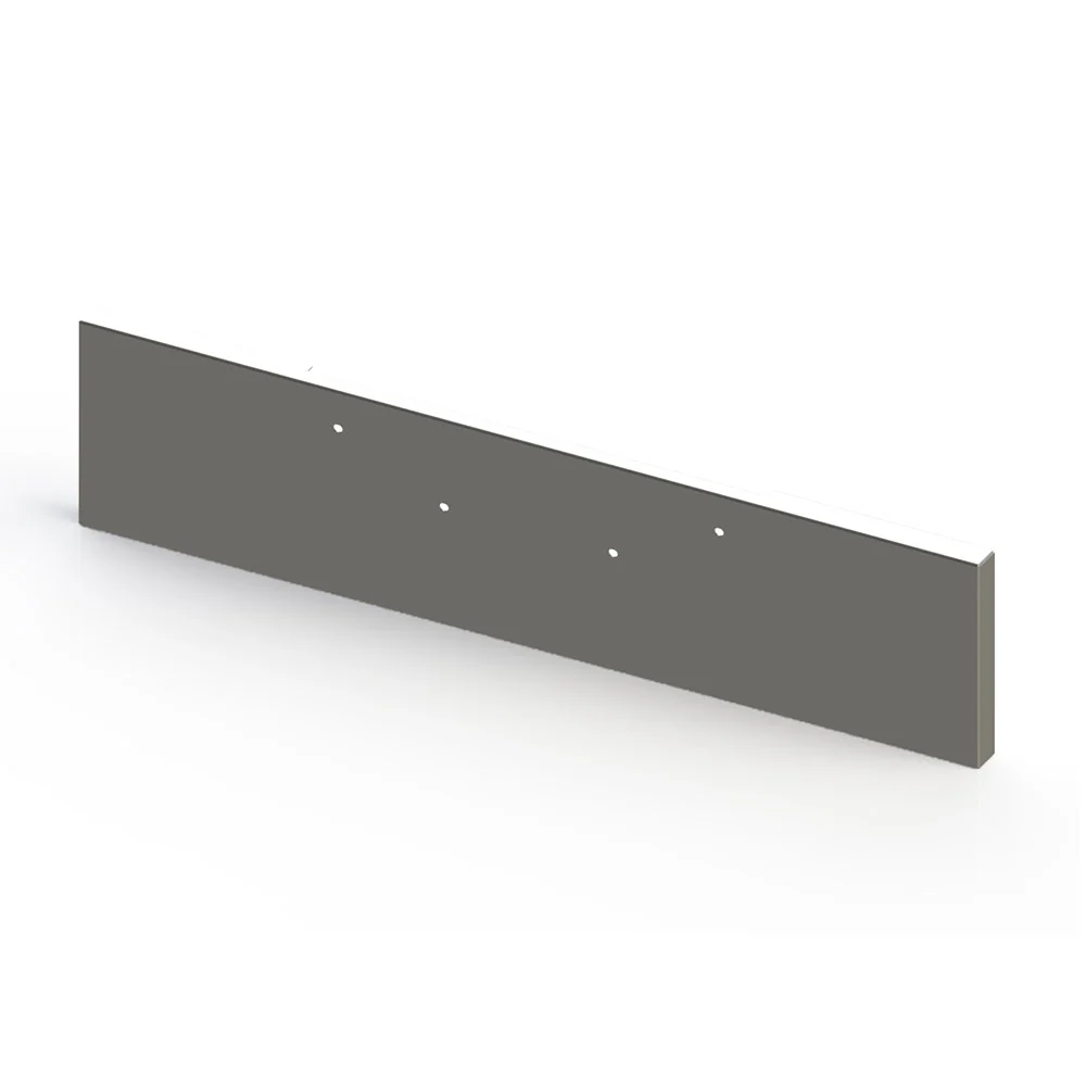 22" Boxed End Chrome Plated Bumper for Peterbilt 365, 367, 388, 389, 567 and Kenworth W990