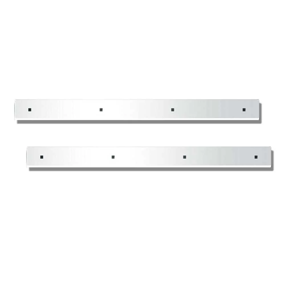 24" 11 Gauge Stainless Steel Top Mud Flap Weight (PR)
