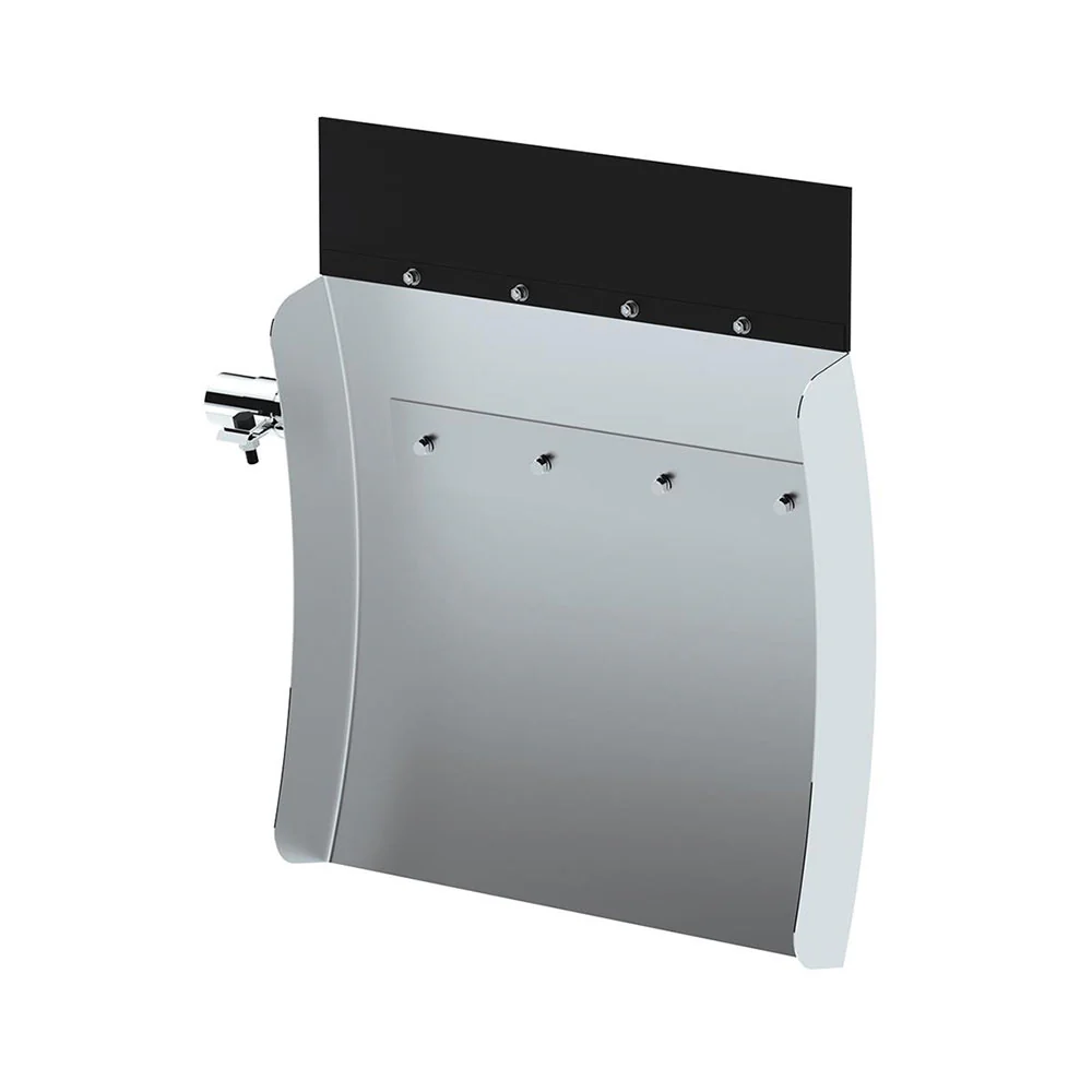 24" 430 Stainless Steel Quarter Fender with Tube Bracket Set - Image 4