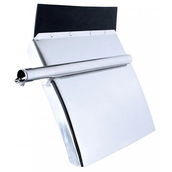 24" 430 Stainless Steel Quarter Fenders with Brackets