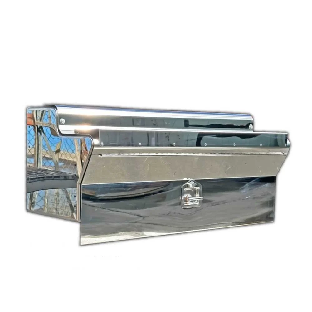 24" SS Tool Box for 2008 - 2024 Kenworth T600, T660, T800, W900, W990