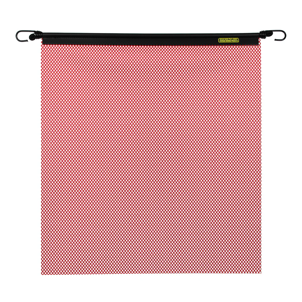 24" x 24" EZ Hook Warning Flag - Image 2