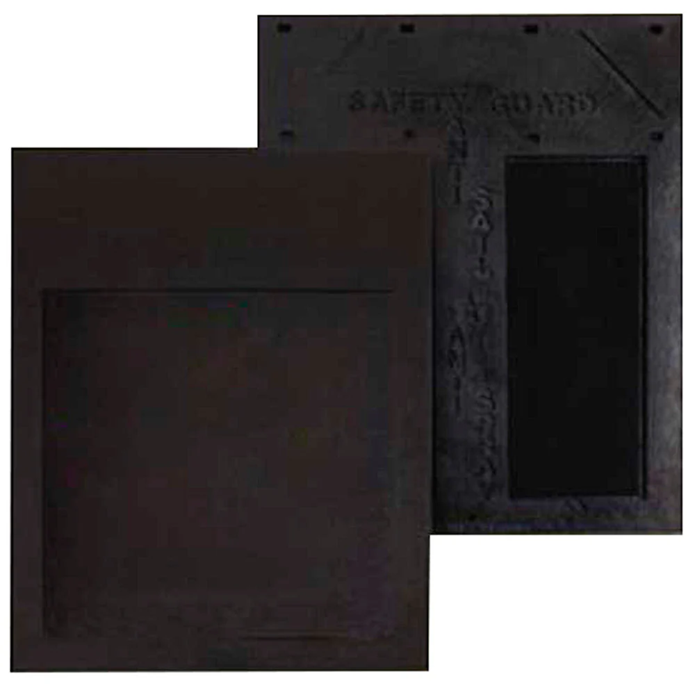 24" x 24" Safety Guard Black Rubber Mud Flap (EA) - Image 2