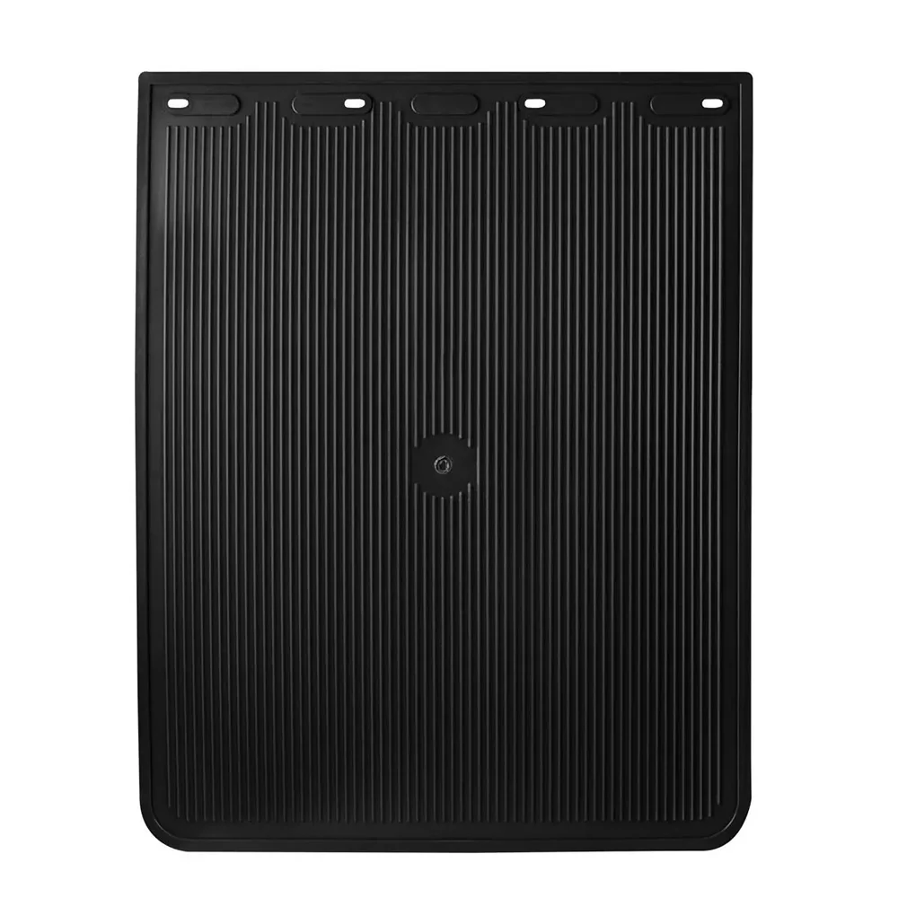 24" x 30" High Resistance Black Poly Mud Flap - Image 2