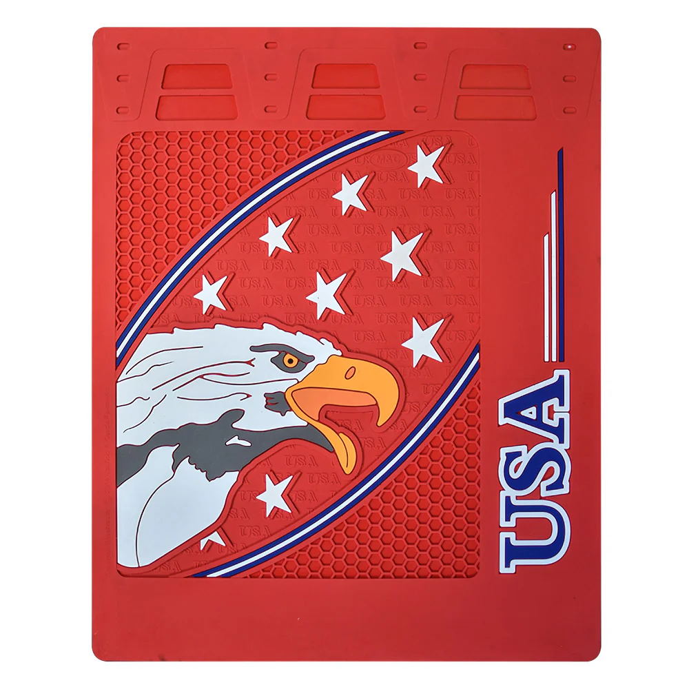 24" x 30" Red USA Eagle Mud Flaps (PR)