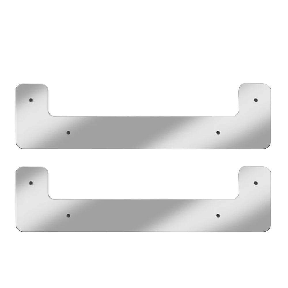 24" Stainless Steel U-Shape Mud Flap Weight (PR)