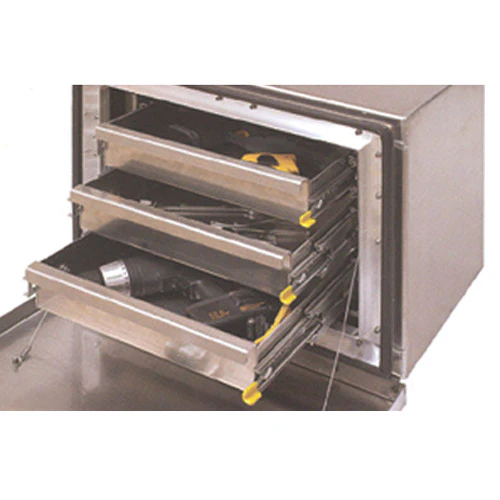 24"L x 18"H x 18"D Three Drawer Tool Box Insert
