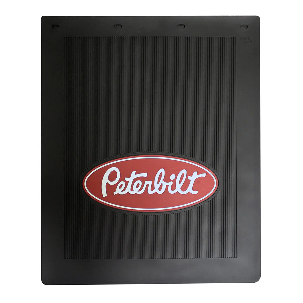 24"W x 30"L Black Rubber Peterbilt Mud Flap (EA)