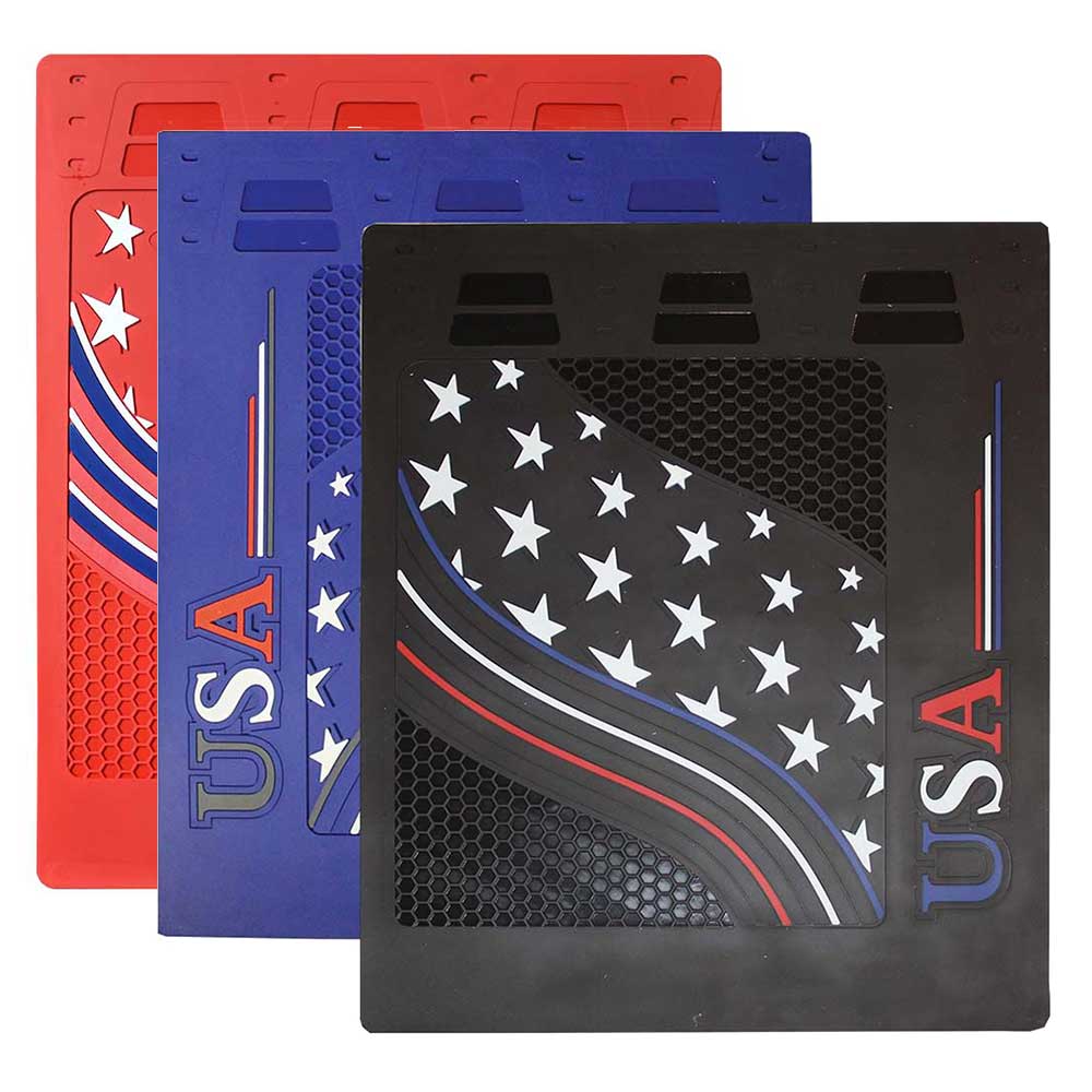 24"W x 30"L USA/Stars Mud Flaps (PR)