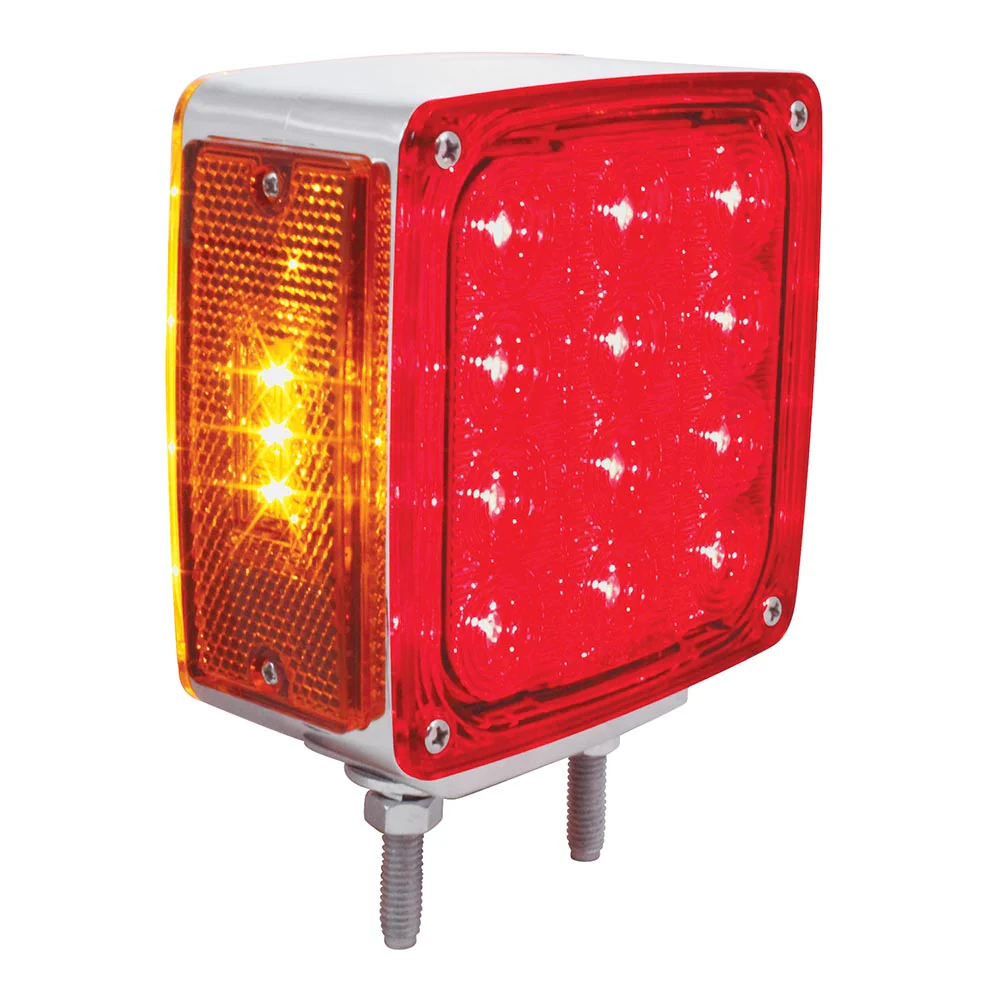 27 Amber & Red LED Double Face Turn Signal - Image 2
