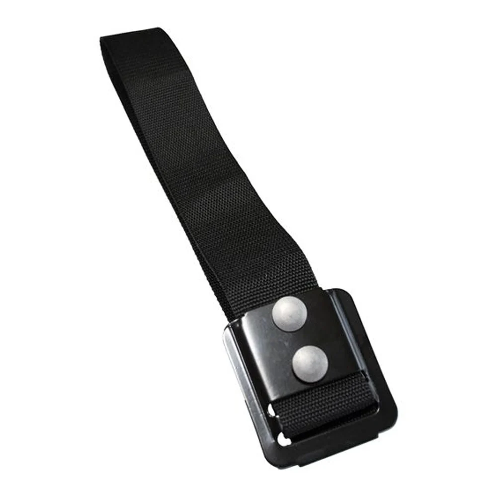 29.5" Pull Strap Assembly with Galvanized Retainer and Black Coating