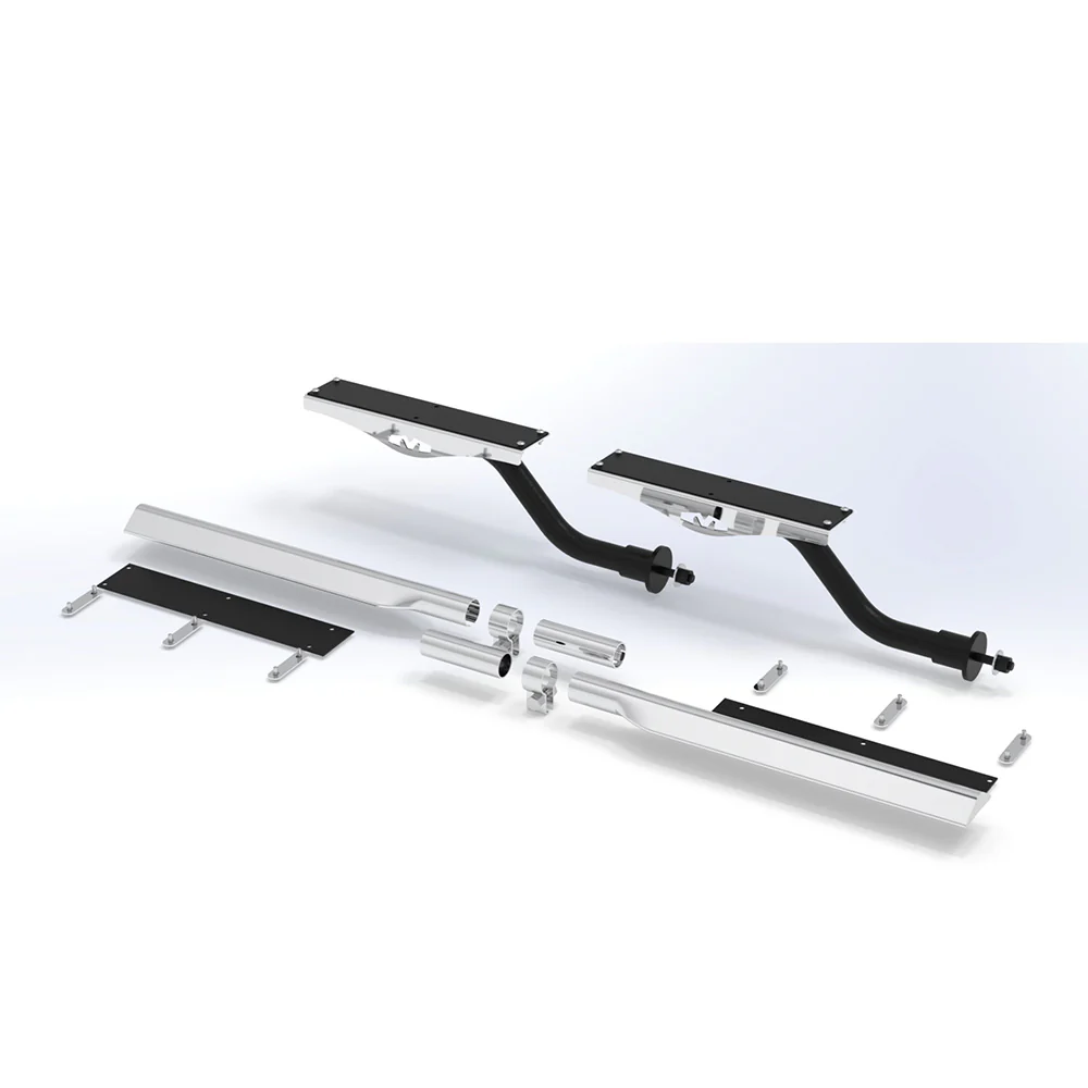 29" Half Fenders Mount Swivel Stainless Steel Kit