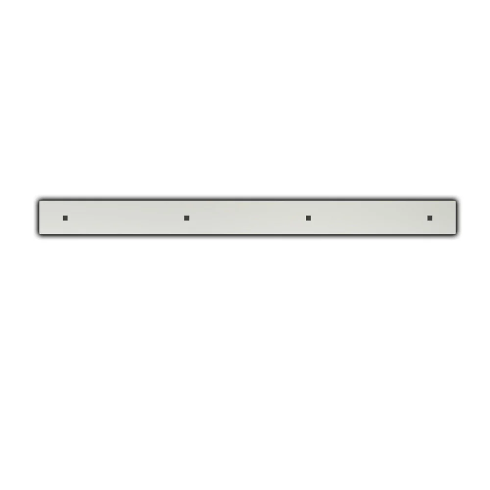2"W x 24"L Stainless Steel Top Mud Flap Accents (PR)