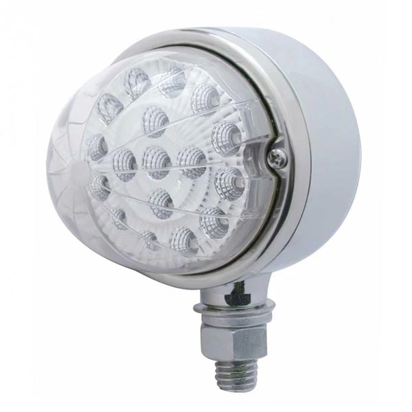 3-1/2" 17 LED Dual Function Reflector Single Face Watermelon Light - Image 3