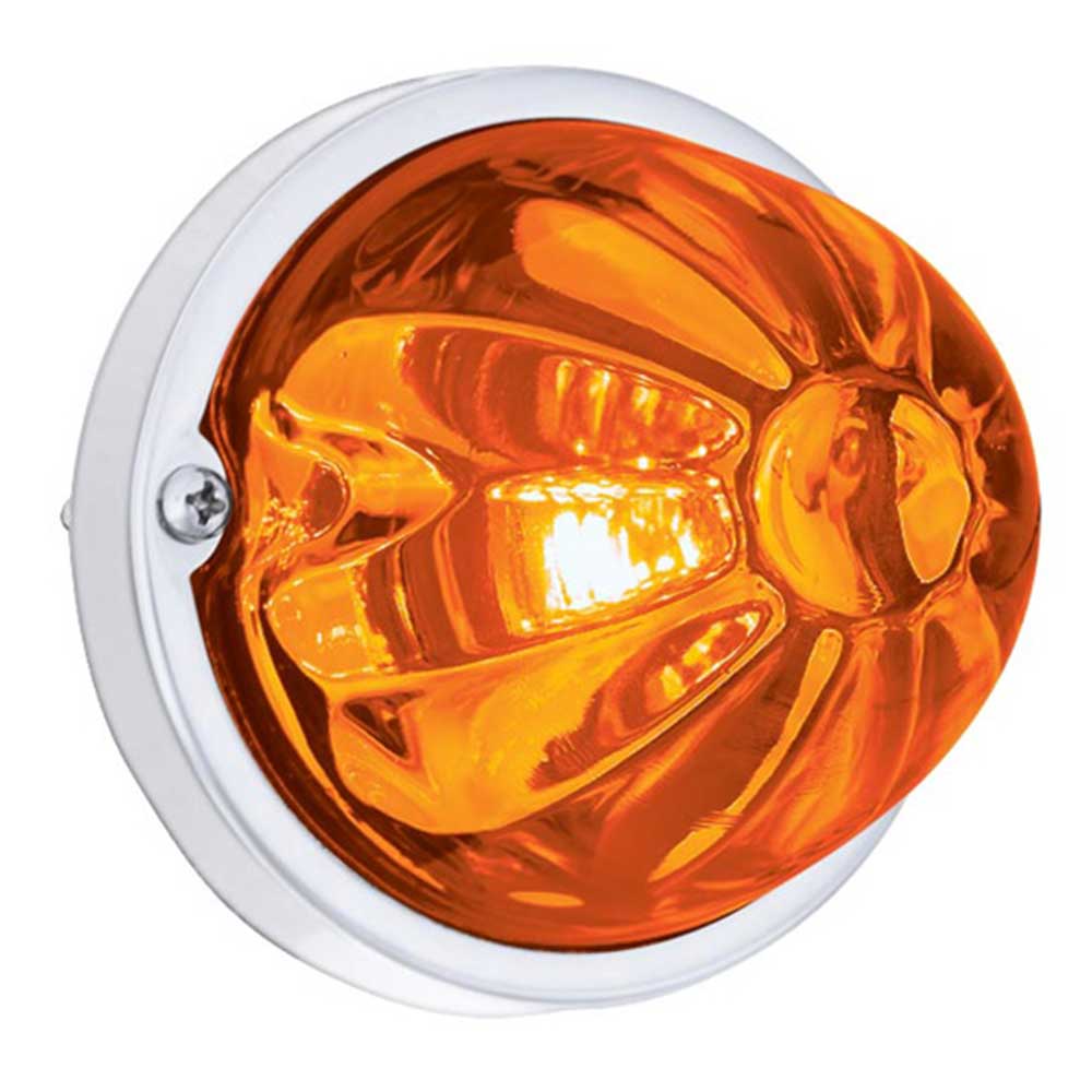 3-1/2" Glass Watermelon LED Light with Stainless Bezel Kit - Image 11