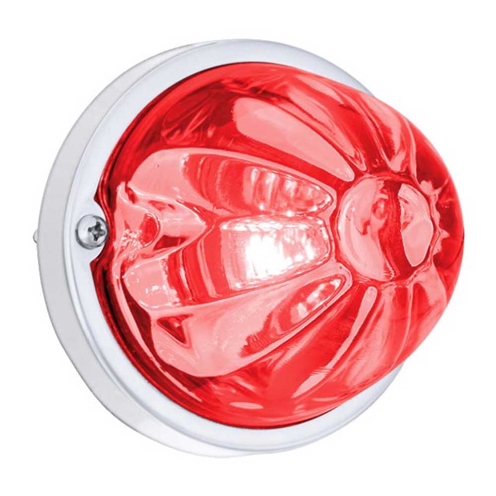 3-1/2" Glass Watermelon LED Light with Stainless Bezel Kit - Image 13