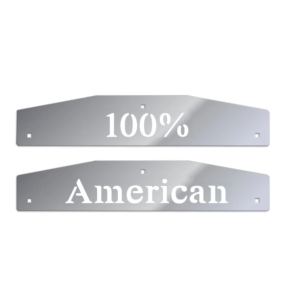 3-1/2" x 24" Stainless Steel 100% American Mudflap Weight (PR)