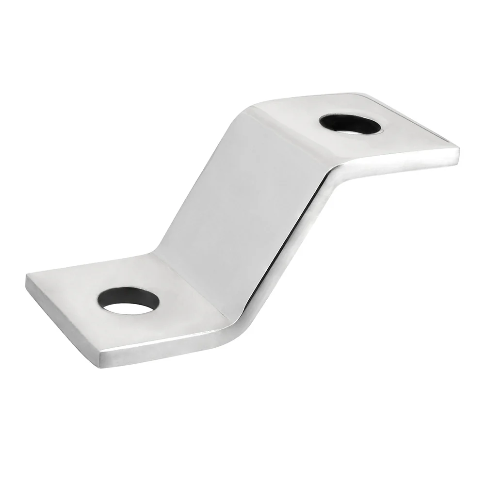 3-1/4" Stainless Steel Angled Z Bracket