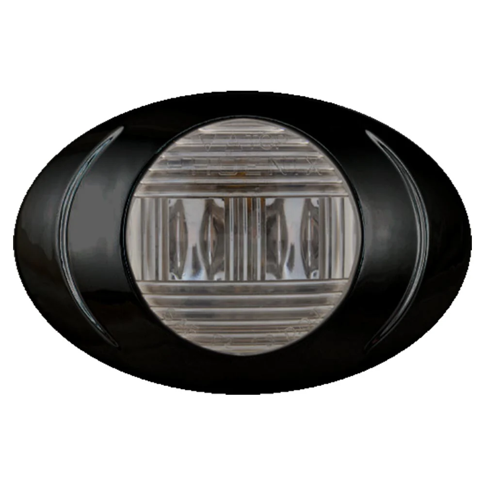 3" 2 LED Magnum 3 Marker Light with Black Bezel - Image 7