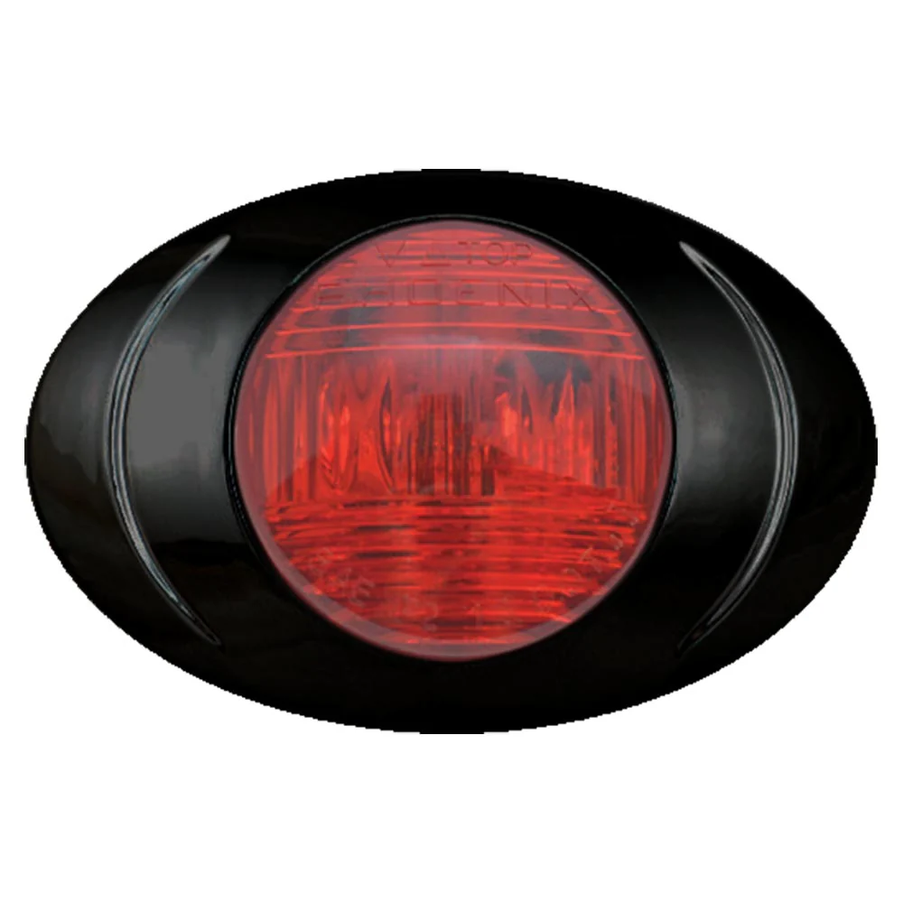 3" 2 LED Magnum 3 Marker Light with Black Bezel - Image 8