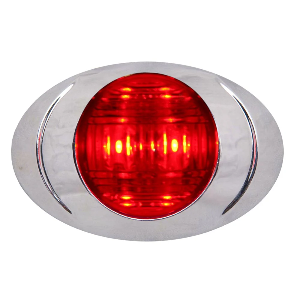 3" 2 LED Magnum 3 Marker Light with Double Bullet Plug - Image 6
