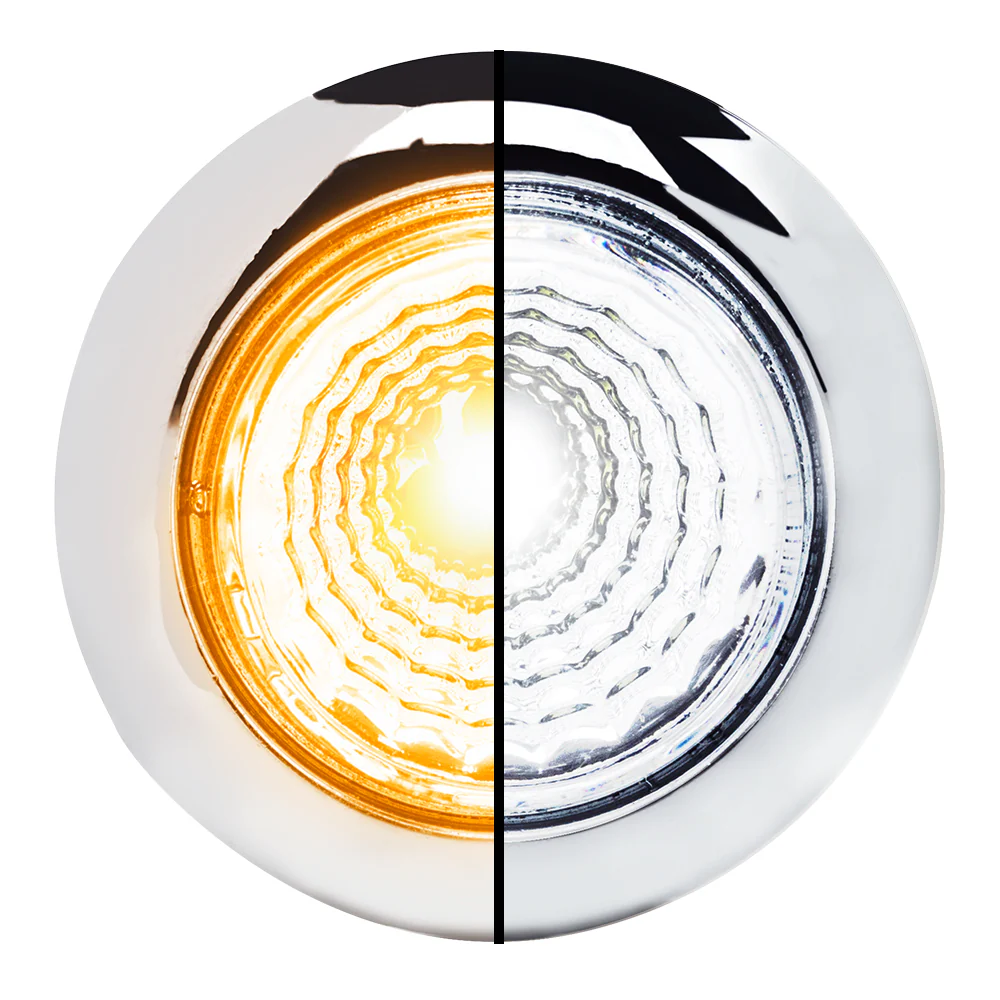 3/4" 1 LED Dual Revolution Mini Light with Reflector - Image 11