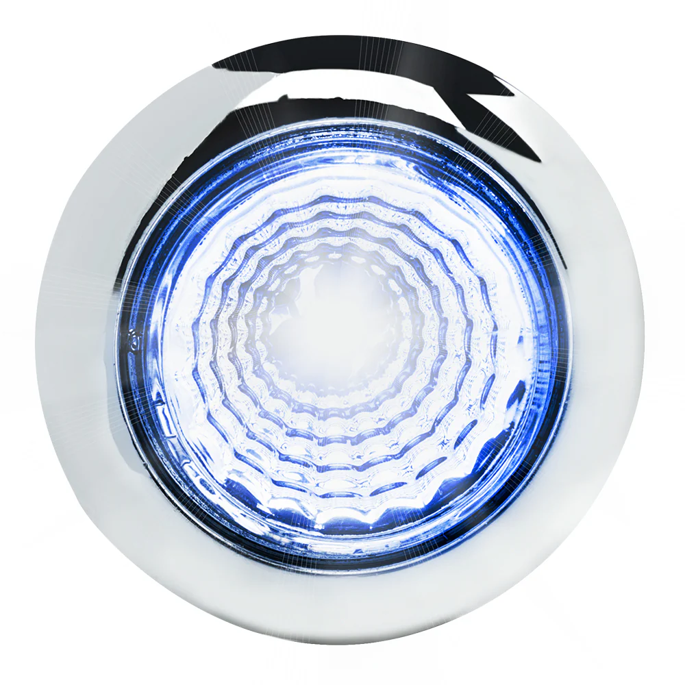 3/4" 1 LED Dual Revolution Mini Light with Reflector - Image 3