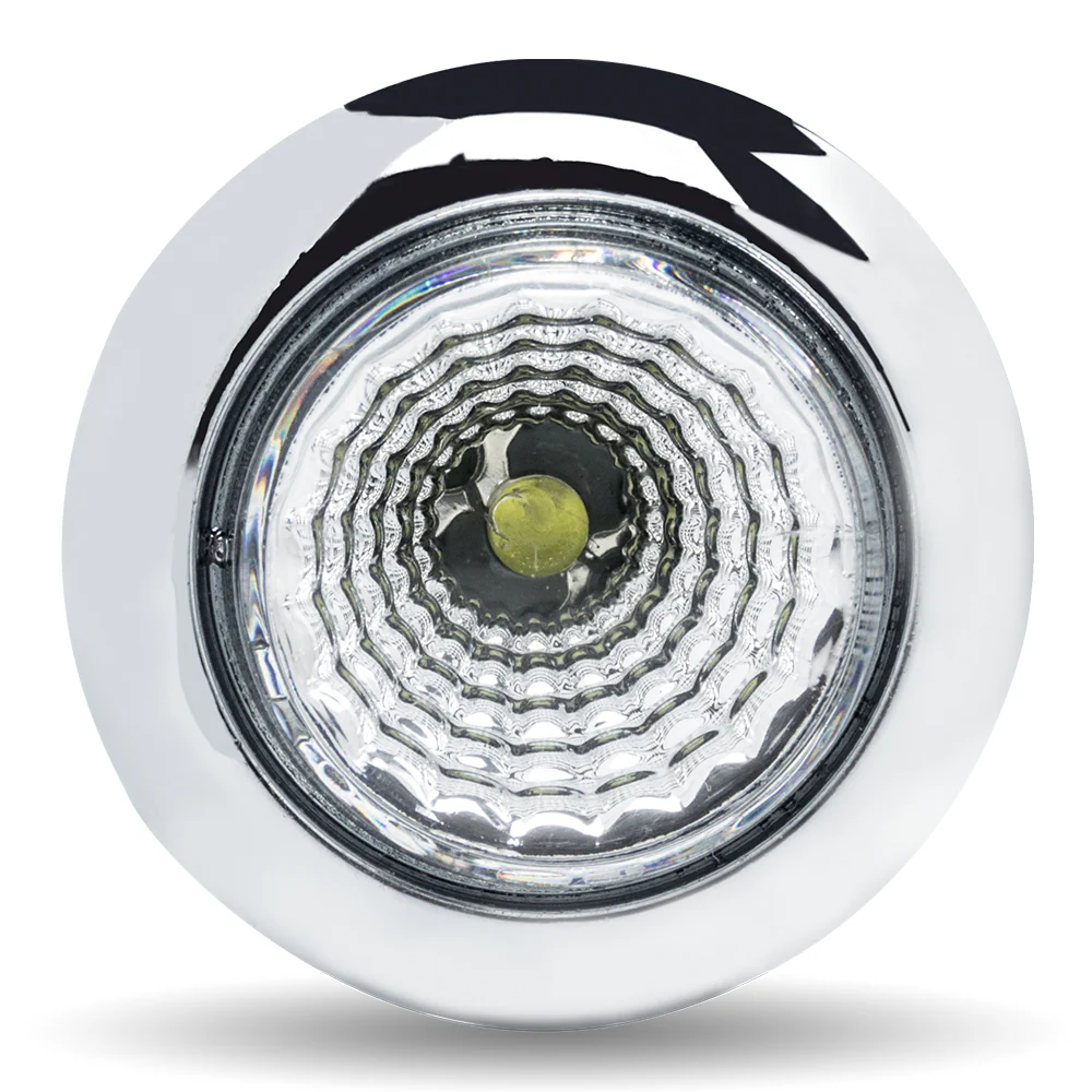 3/4" 1 LED Dual Revolution Mini Light with Reflector - Image 4