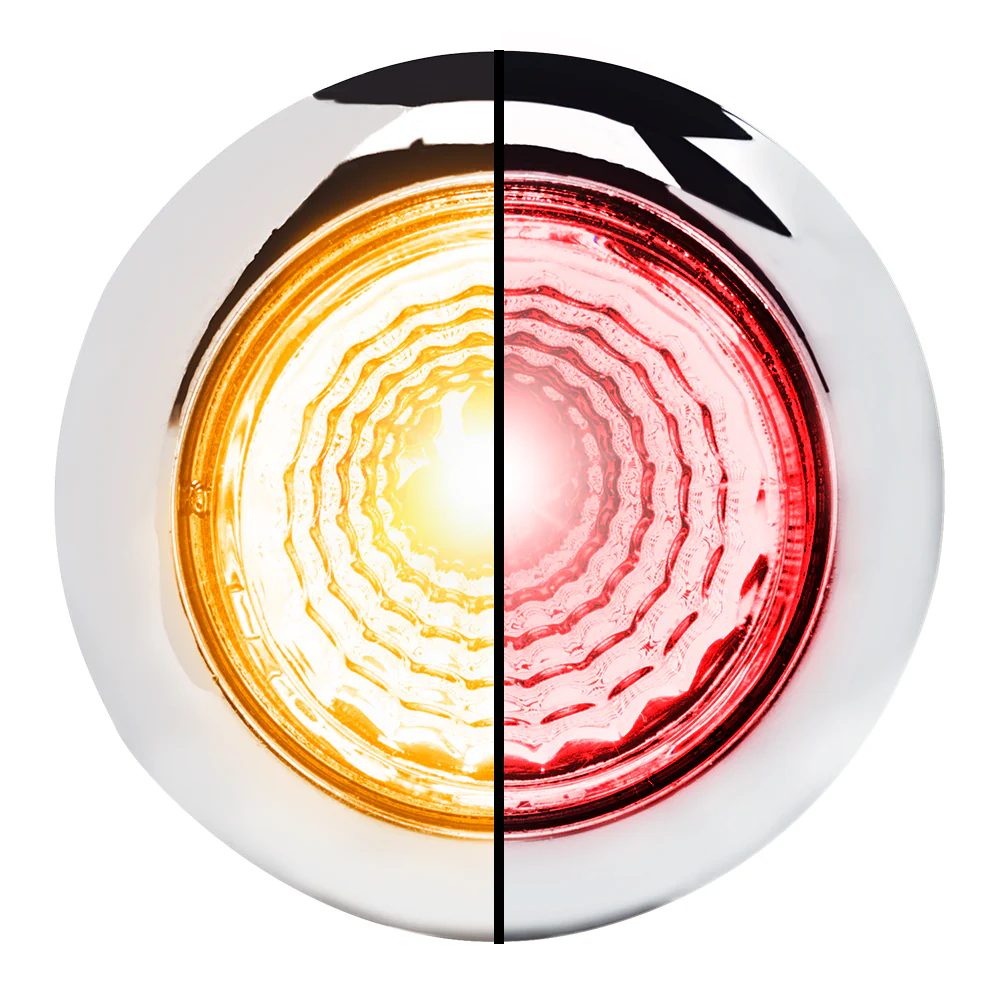 3/4" 1 LED Dual Revolution Mini Light with Reflector - Image 6