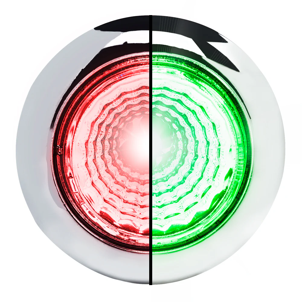 3/4" 1 LED Dual Revolution Mini Light with Reflector - Image 9