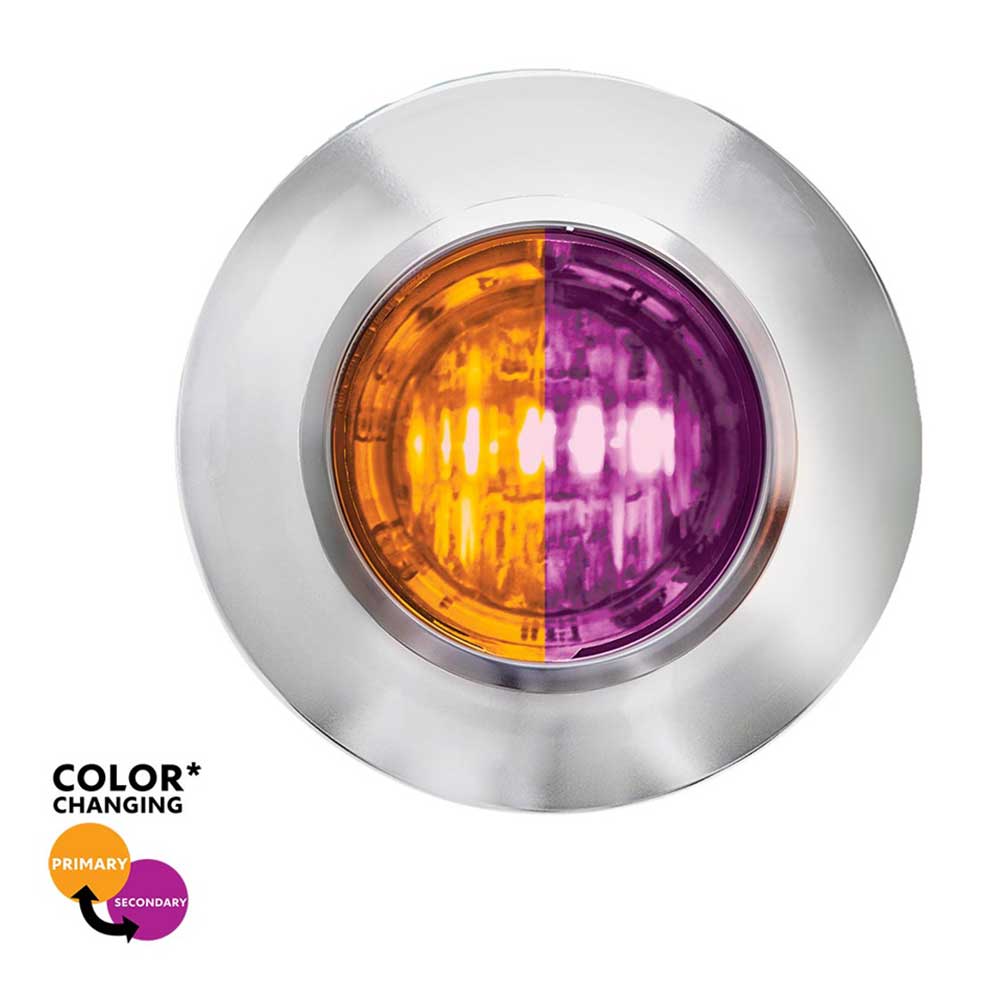 3/4" 2 LED Mini Double Fury Dual Color Marker Light - Image 3