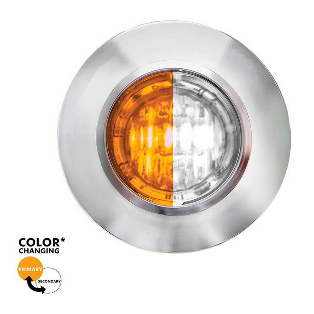 3/4" 2 LED Mini Double Fury Dual Color Marker Light - Image 5