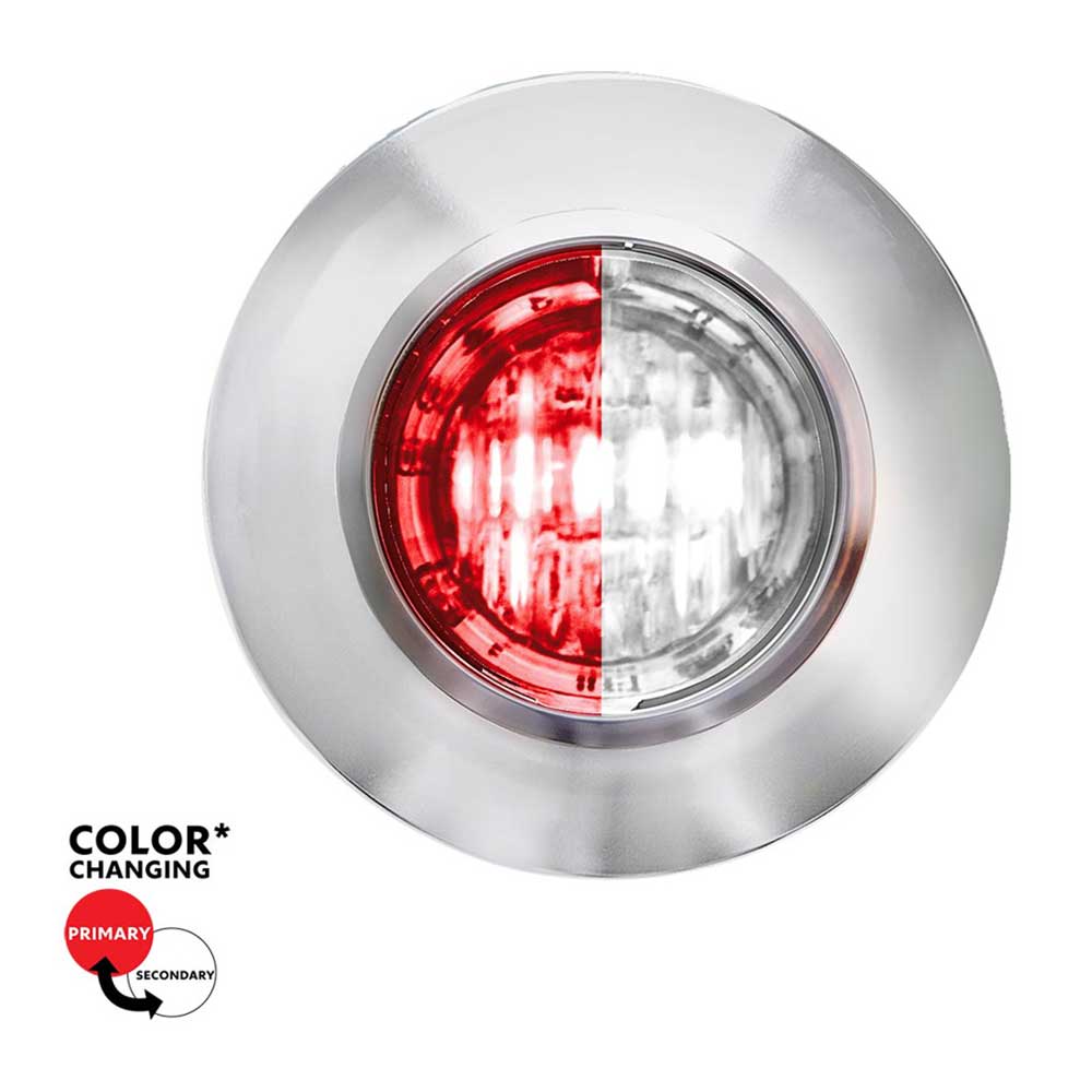 3/4" 2 LED Mini Double Fury Dual Color Marker Light - Image 9