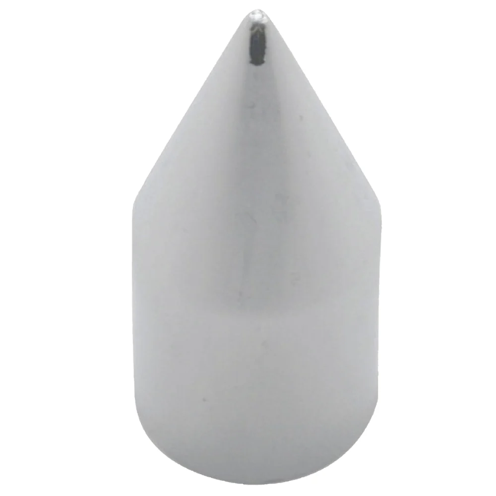 3/4" Chrome Plastic Spike Nut Cover - Push On