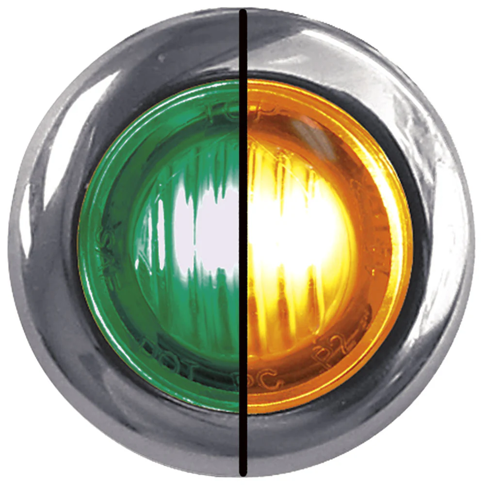 3/4" Dual Revolution Mini Button LED Light - Image 6