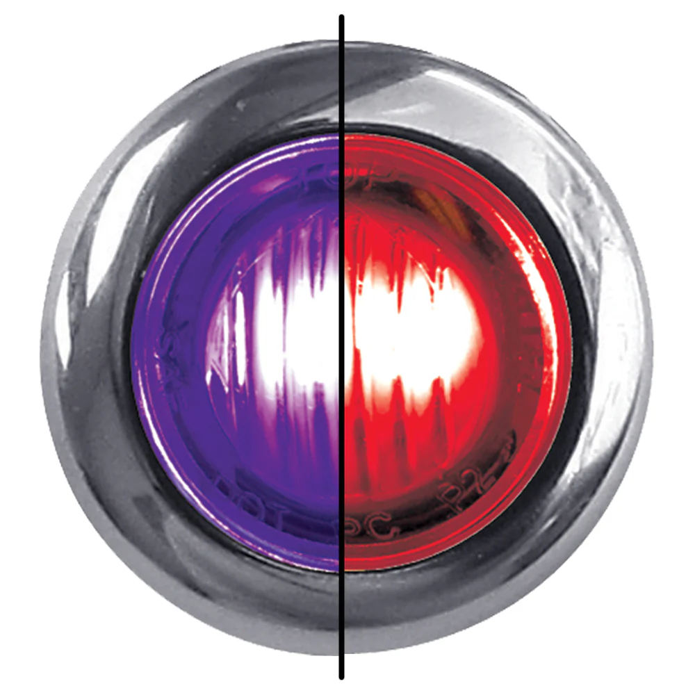 3/4" Dual Revolution Mini Button LED Light - Image 9