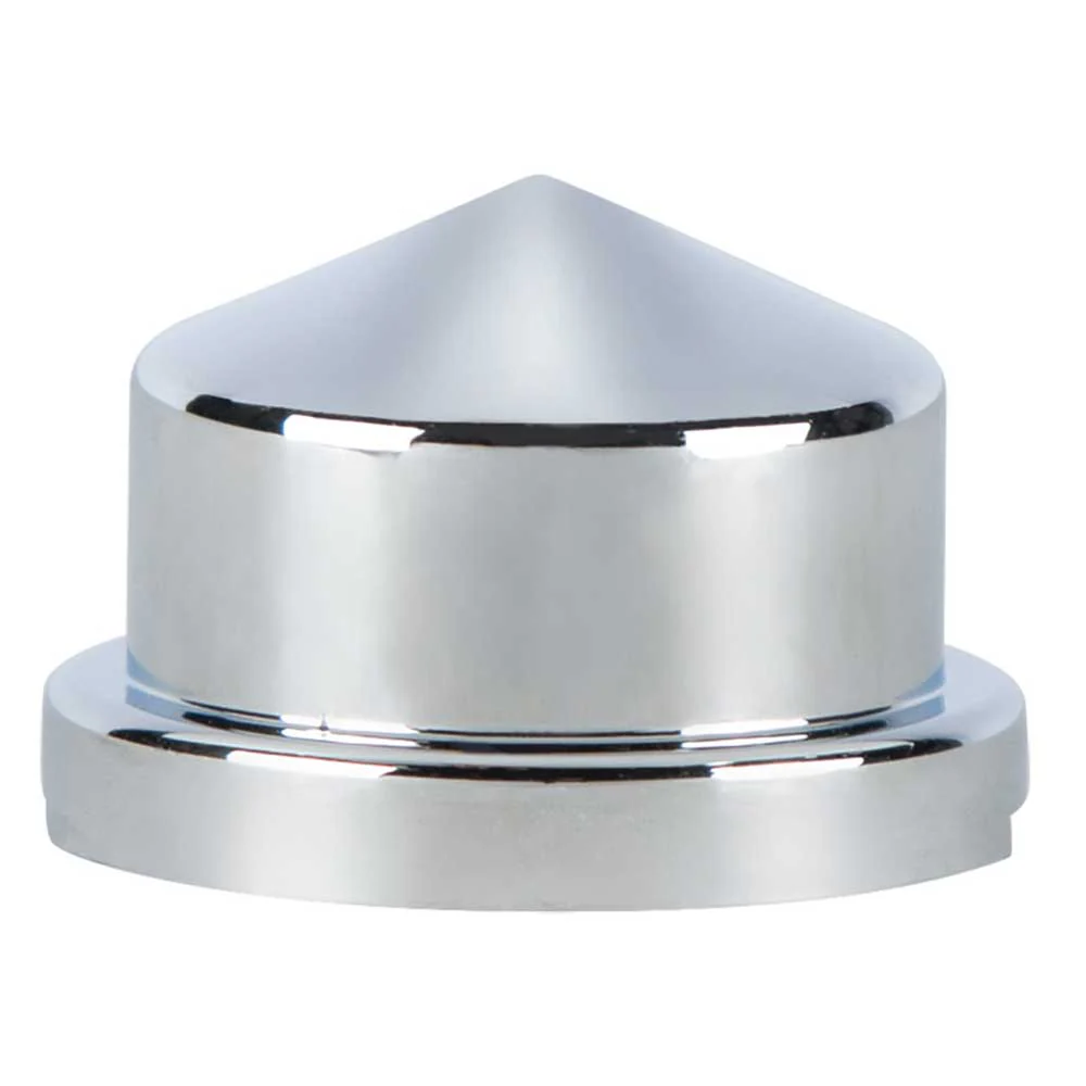 3/4" x 7/8" Chrome Plastic Nut Covers - Push On 10PK - Image 3