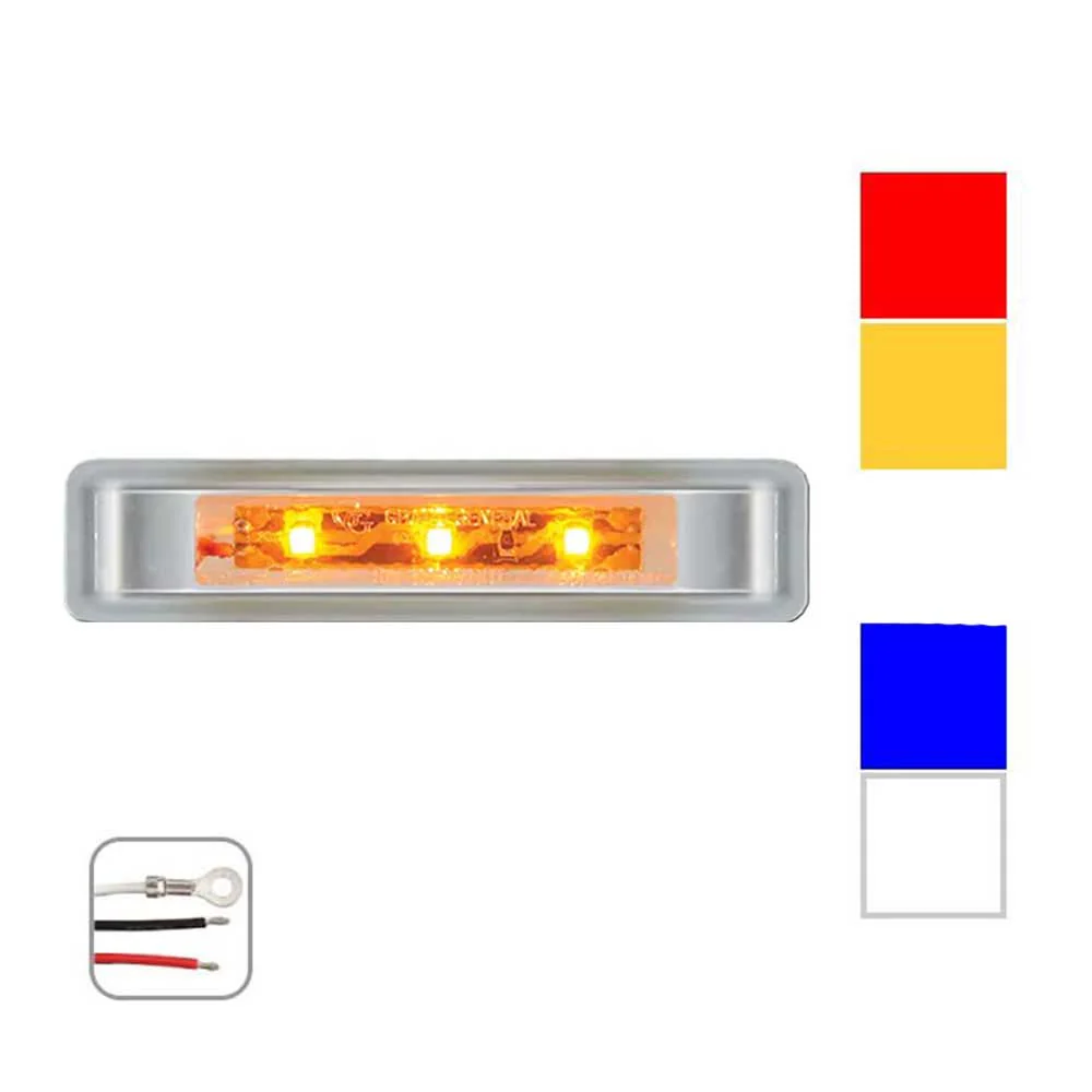 3.5" Ultra Thin LED Marker Light with Bezel - Image 2