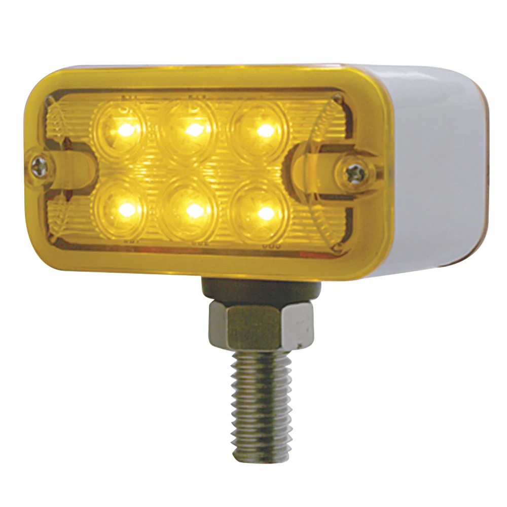 3" 6 LED Rectangular Double Face Light