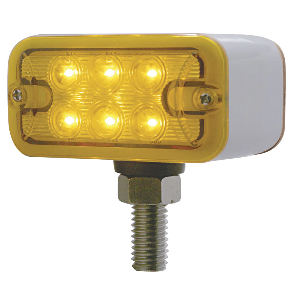 3" 6 LED Rectangular Double Face Light - Image 3
