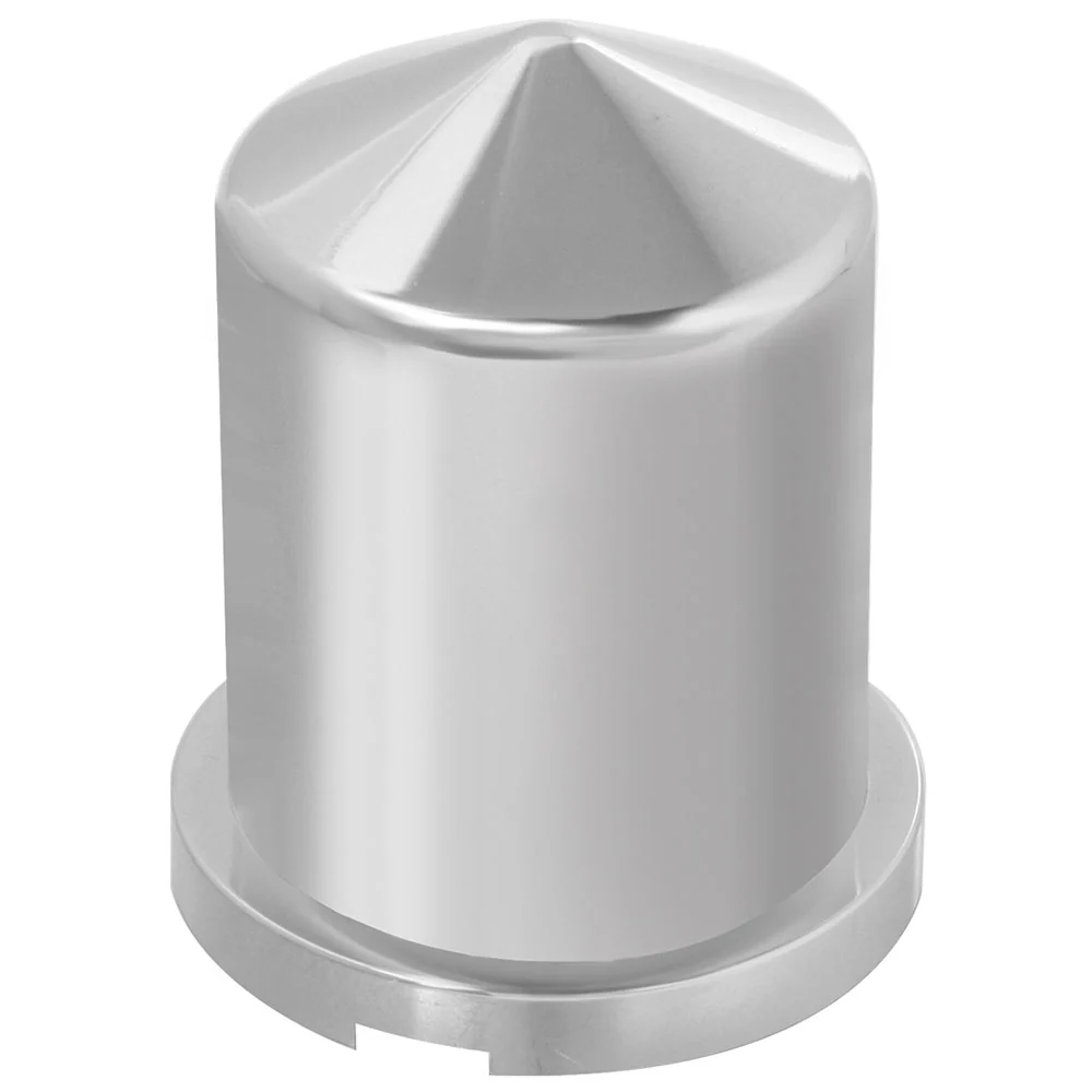 3/8" or 10mm Chrome Pointed Top Hat Nut Cover - Image 2