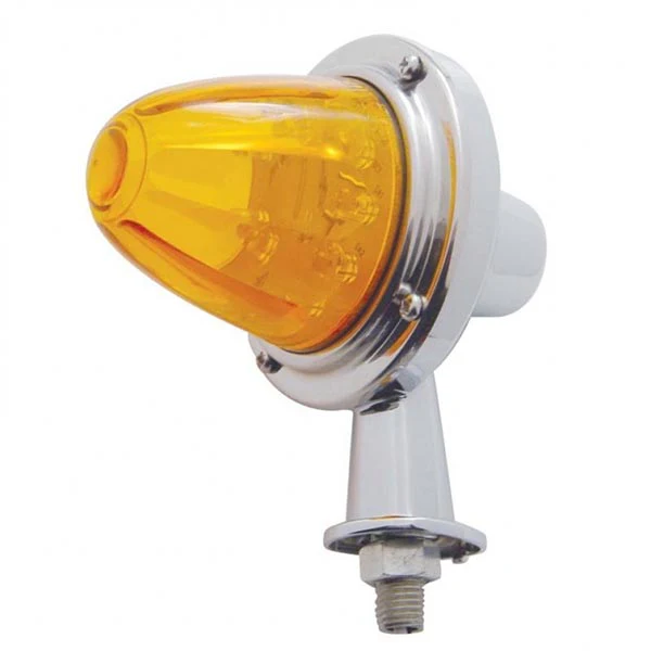 3" Amber 11 LED Watermelon Honda Light with 1-1/8" Arm - Image 5
