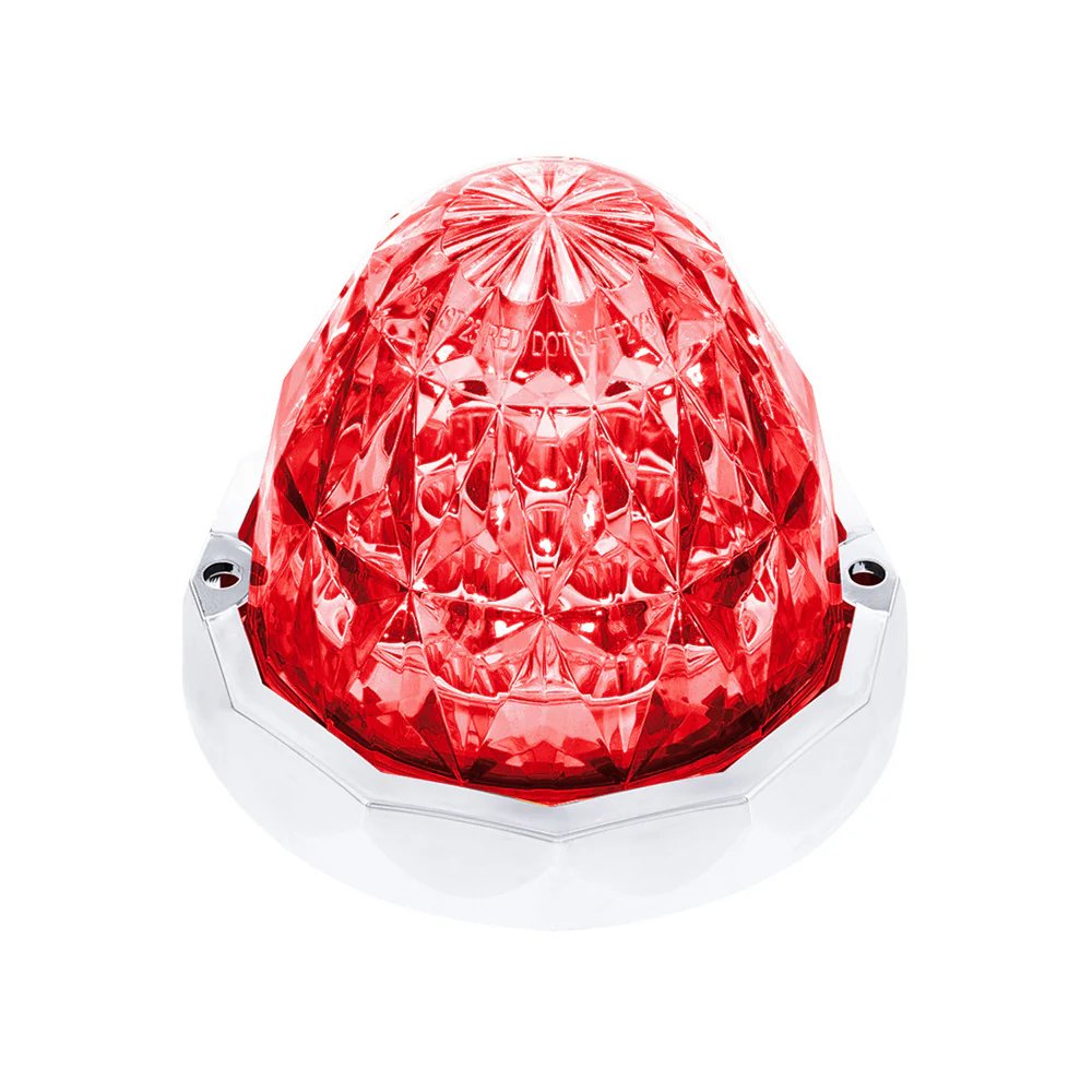 3" Dual Function Crystal Watermelon 19 LED Light with Bezel - Image 10