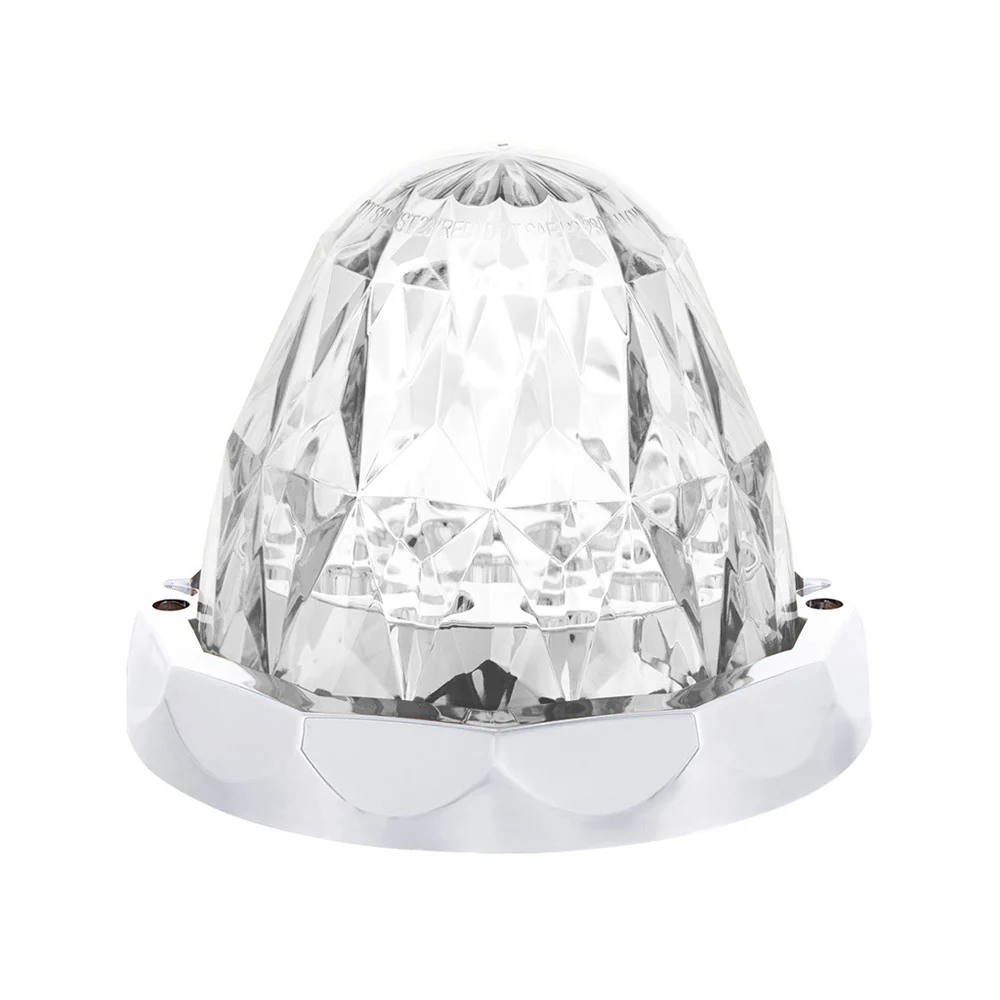 3" Dual Function Crystal Watermelon 19 LED Light with Bezel - Image 2